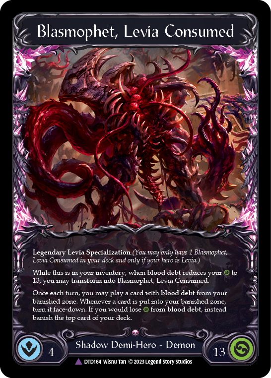 EN】〈CF〉Levia, Redeemed // Blasmophet, Levia Consumed [DTD164]
