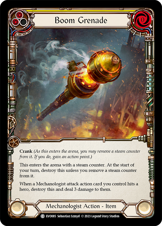 EN】〈RF〉Boom Grenade(Yellow) [EVO085]