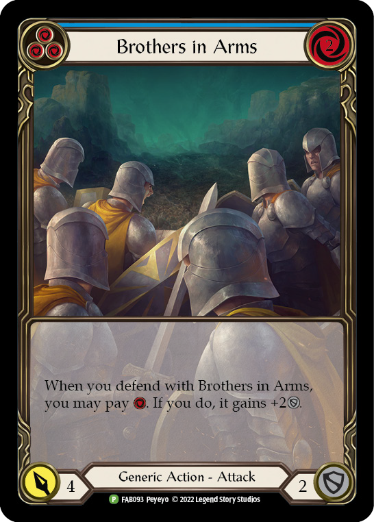 EN】〈RF〉Brothers in Arms(Blue)[Extended Art] [FAB093]