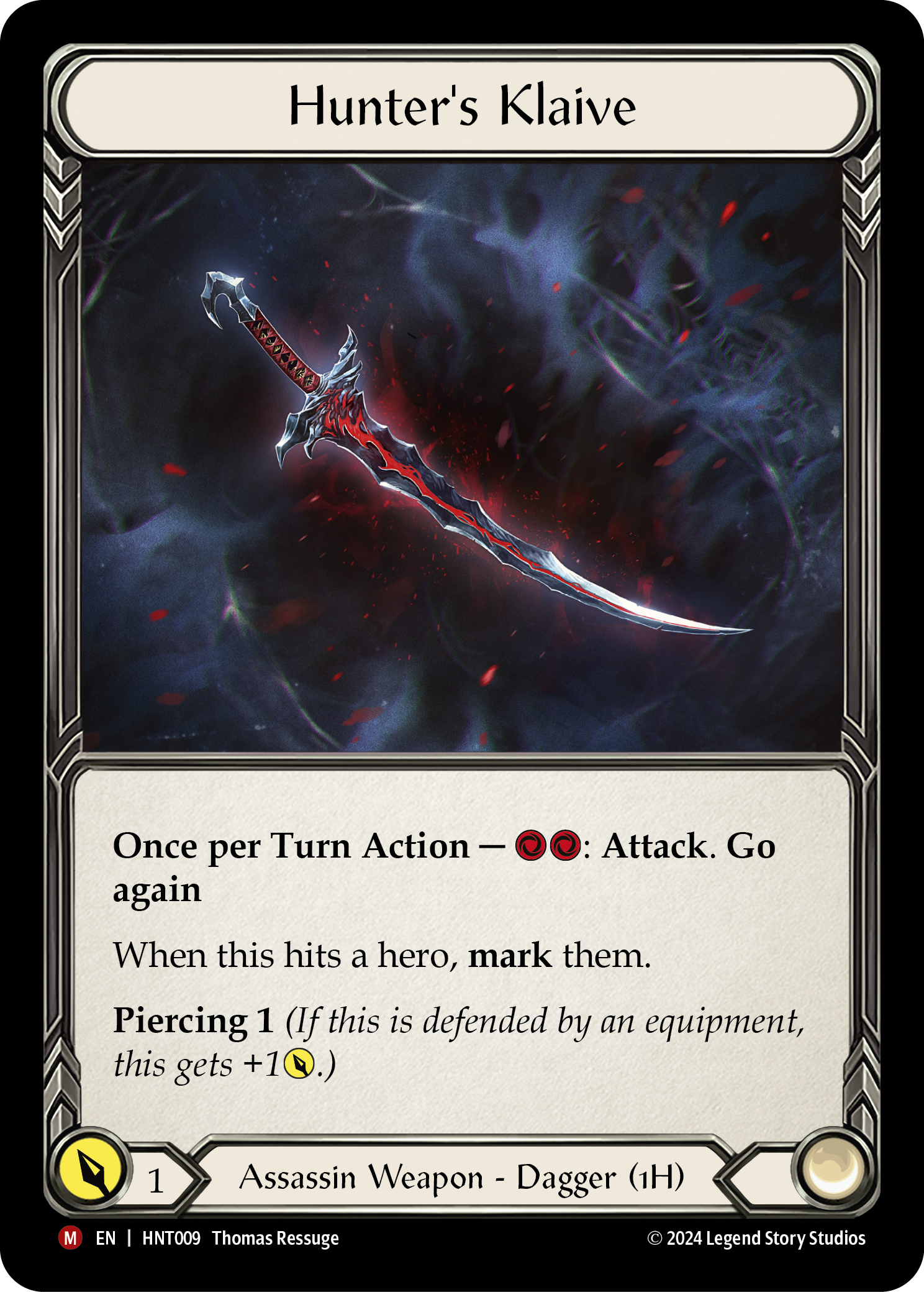 fab 狩人のクレイヴ 2枚セット NF Hunter's Klaive 狩人のクレイヴ Fab NF 英語 2枚セット EN】Hunter's