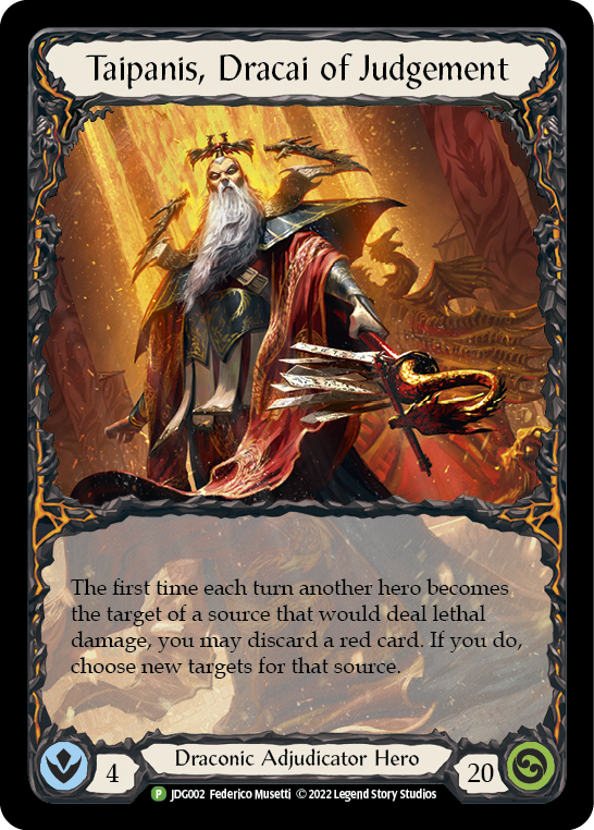 FAB Taipanis, Dracai of Judgement CF英語版 EN】〈RF〉Taipanis, Dracai of Judgement [JDG002]