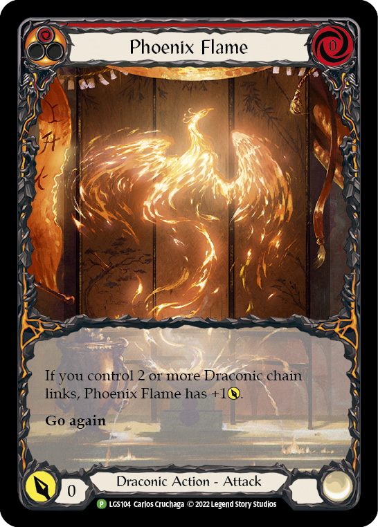 EN】〈RF〉Phoenix Flame(Red)[Extended Art] [LGS104]