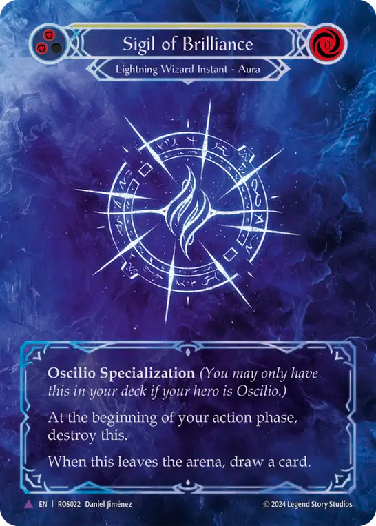 FAB エーテルの印/Sigil of Aether Marvel CF JP】《Cold Foil》[ルーン剣士] 腐肉食虫の印/Sigil of Silphidae (青