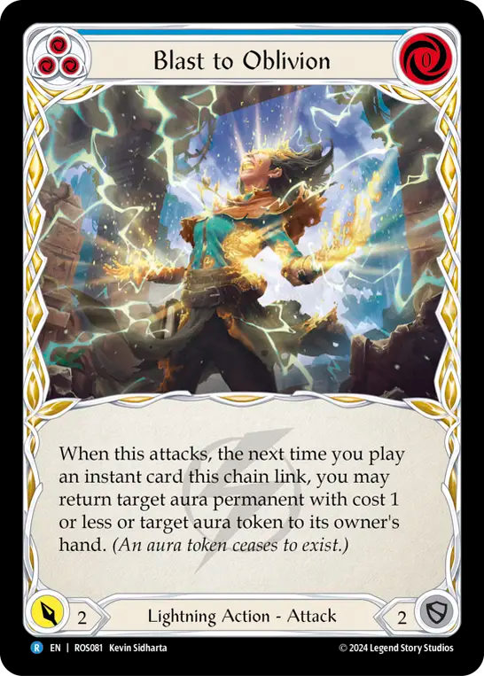 EN】〈RF〉Blast to Oblivion/忘却への爆破(Blue) [ROS081]