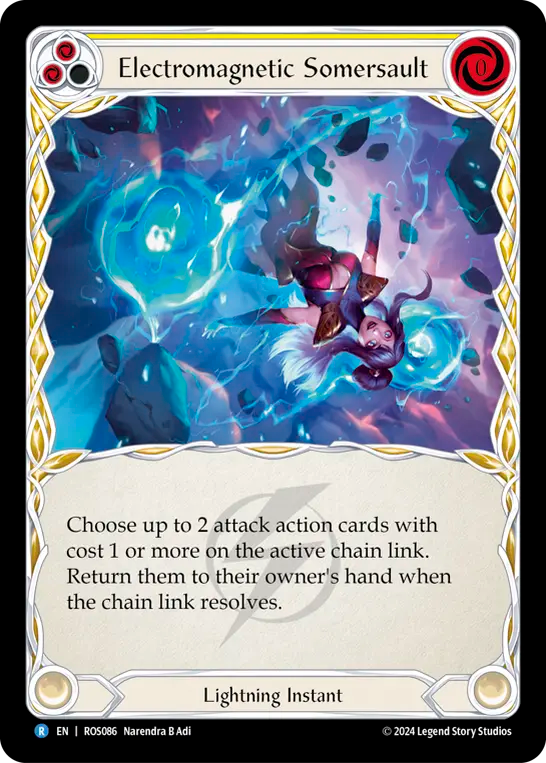 EN】〈RF〉Electromagnetic Somersault/電磁回転(Yellow) [ROS086]