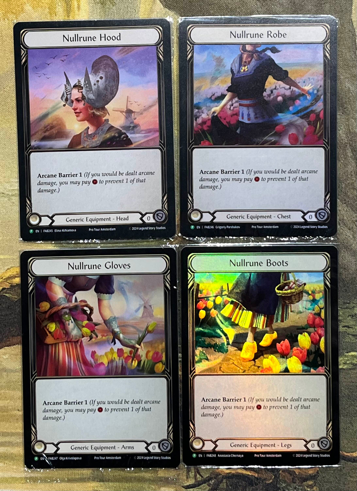 □Pro Tour Amsterdam side event promo 4種セット #1