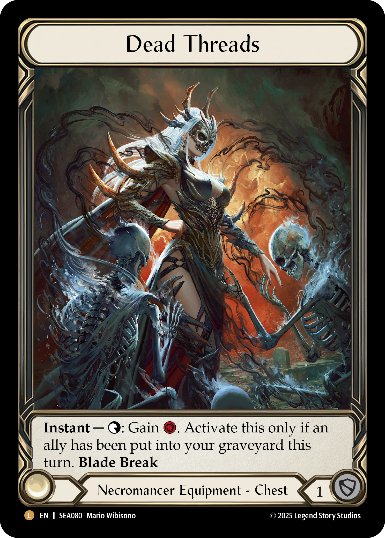 EN】〈CF〉Dead Threads/亡者の織物[Extended Art] [SEA080]